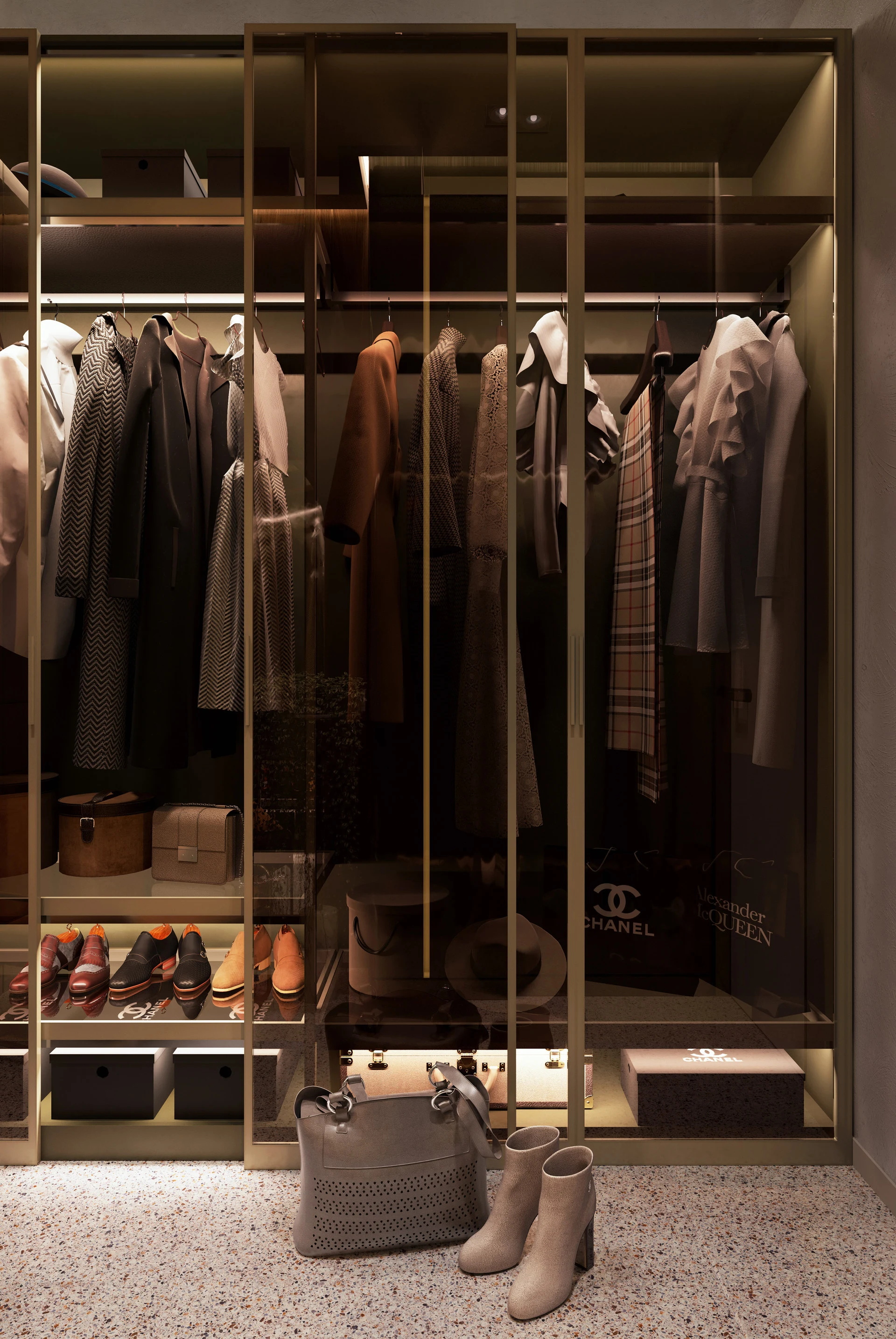 Closets Built Around Your Routine design idea 5 — Vamaylo